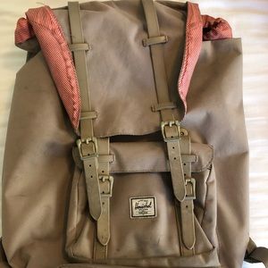 Herschel Tan Backpack